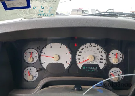 2007 Dodge Ram 2500 Slt/Sport из США, поврежденный, VIN 1D7KS28C47J548235